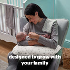 Silentnight Safe Nights Grow With Me Grey Star Pillow