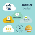 Silentnight Safe Nights 4.5 Tog Toddler Cot Bed Duvet and Pillow Set