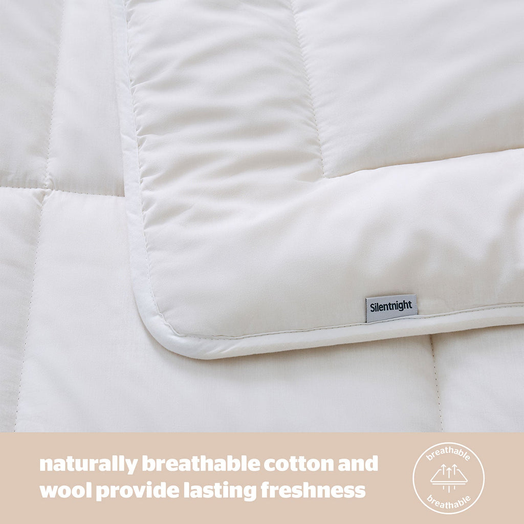Silentnight Lightweight Wool Duvet