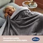 Silentnight Snugsie Charcoal King Size Family Blanket