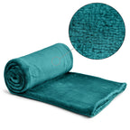 Emerald Green Snug Fleece Blanket Throw