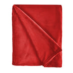 Red Snug Fleece Blanket Throw