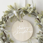 Mistletoe And Merry Christmas Door Wreath- 5 Inner Pack