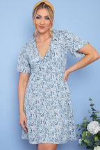 Responsible Viscose Paisley Wrap Dress