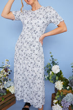Responsible Viscose Floral Midi Dress