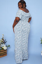 Responsible Viscose Paisley Bardot Midi Dress