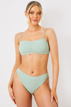 Control Crinkle Boomerang Bikini Bottom