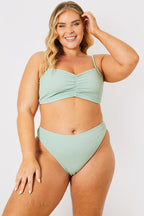 Control Crinkle Boomerang Bikini Bottom