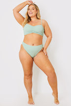 Control Crinkle Boomerang Bikini Bottom