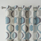 Sander Duck Egg Blue Eyelet Curtains