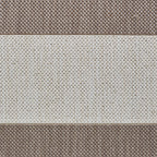 Santa Monica 48644 Beige and Cream Stripe Outdoor Rug