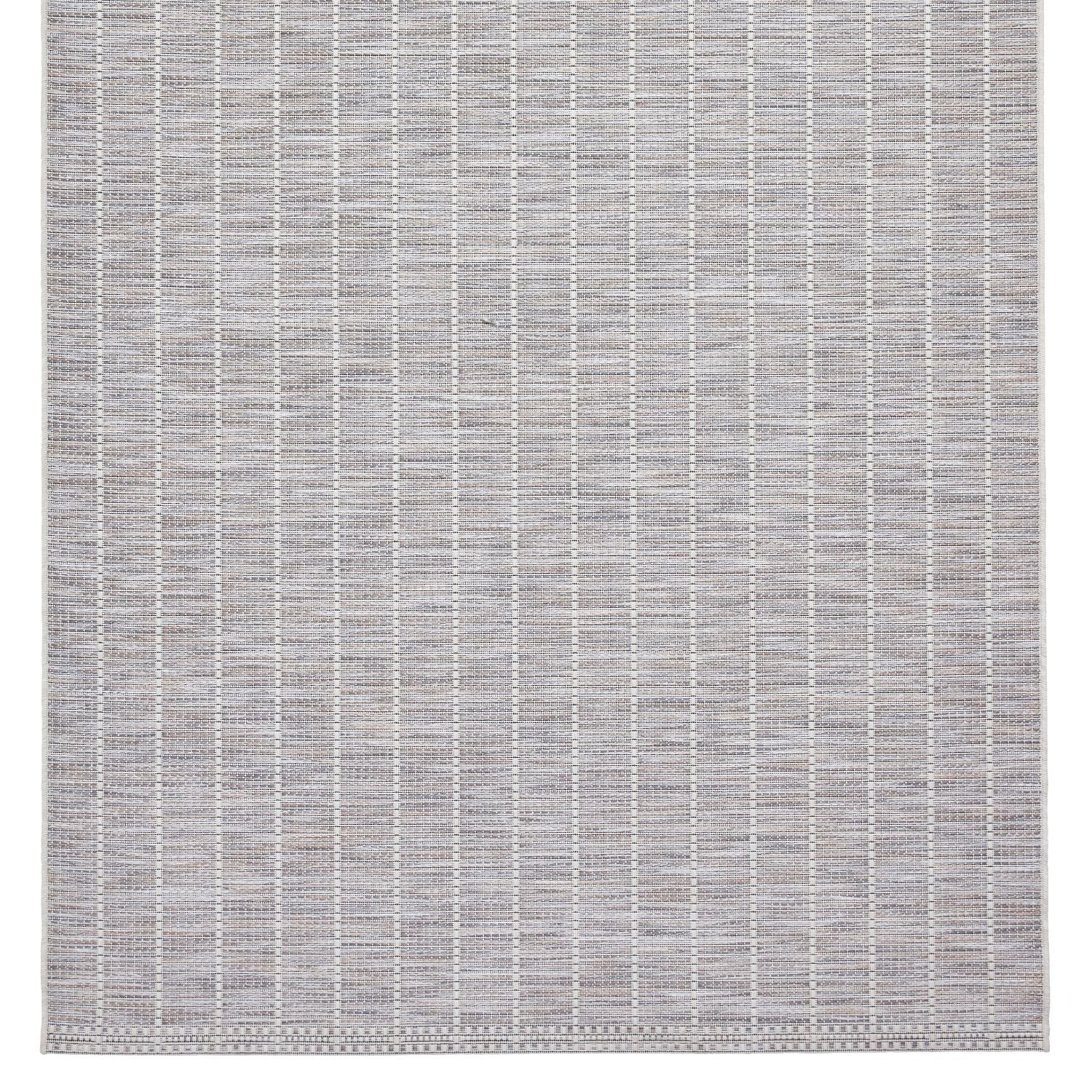 Santa Monica A041 Beige Stripe Outdoor Rug