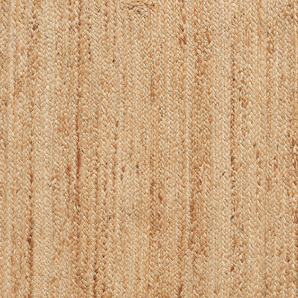 Savannah Jute Scallop Natural Round Rug
