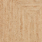 Savannah Jute Scallop Natural Rug