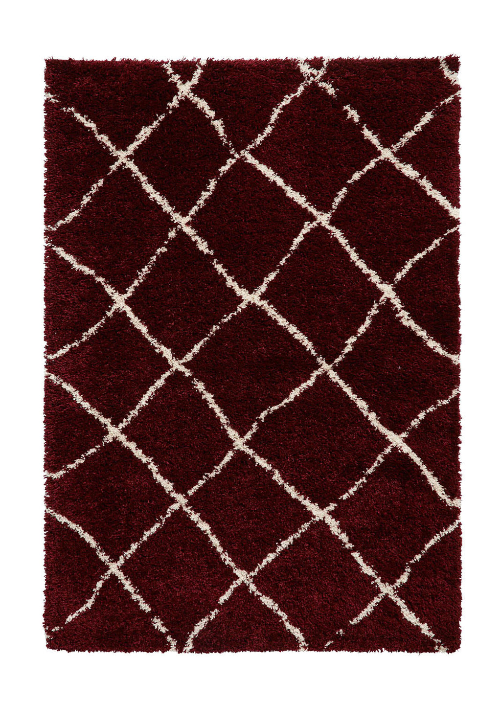 Scandi Berber G257 Red/Cream Rug