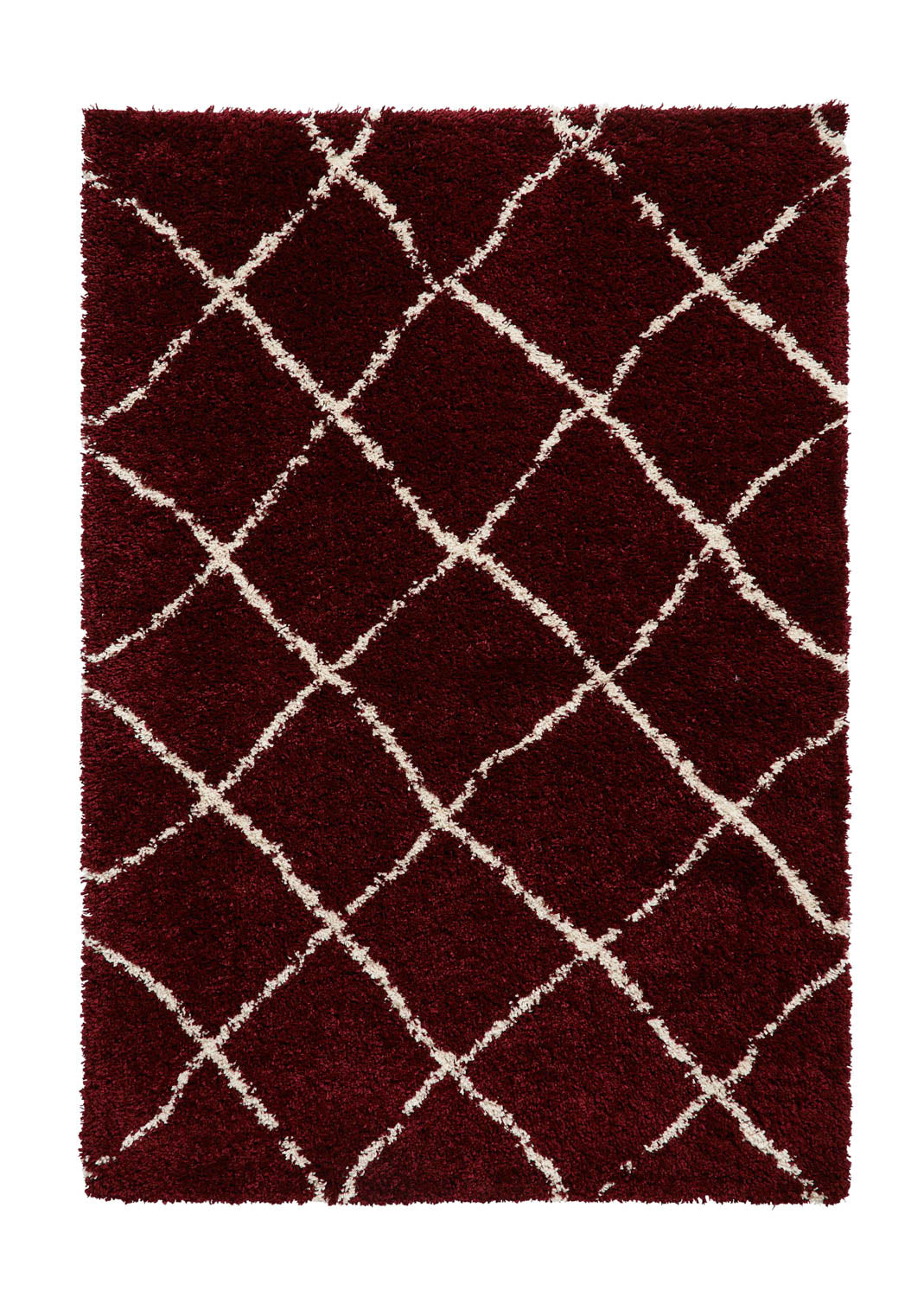 Scandi Berber G257 Red/Cream Rug