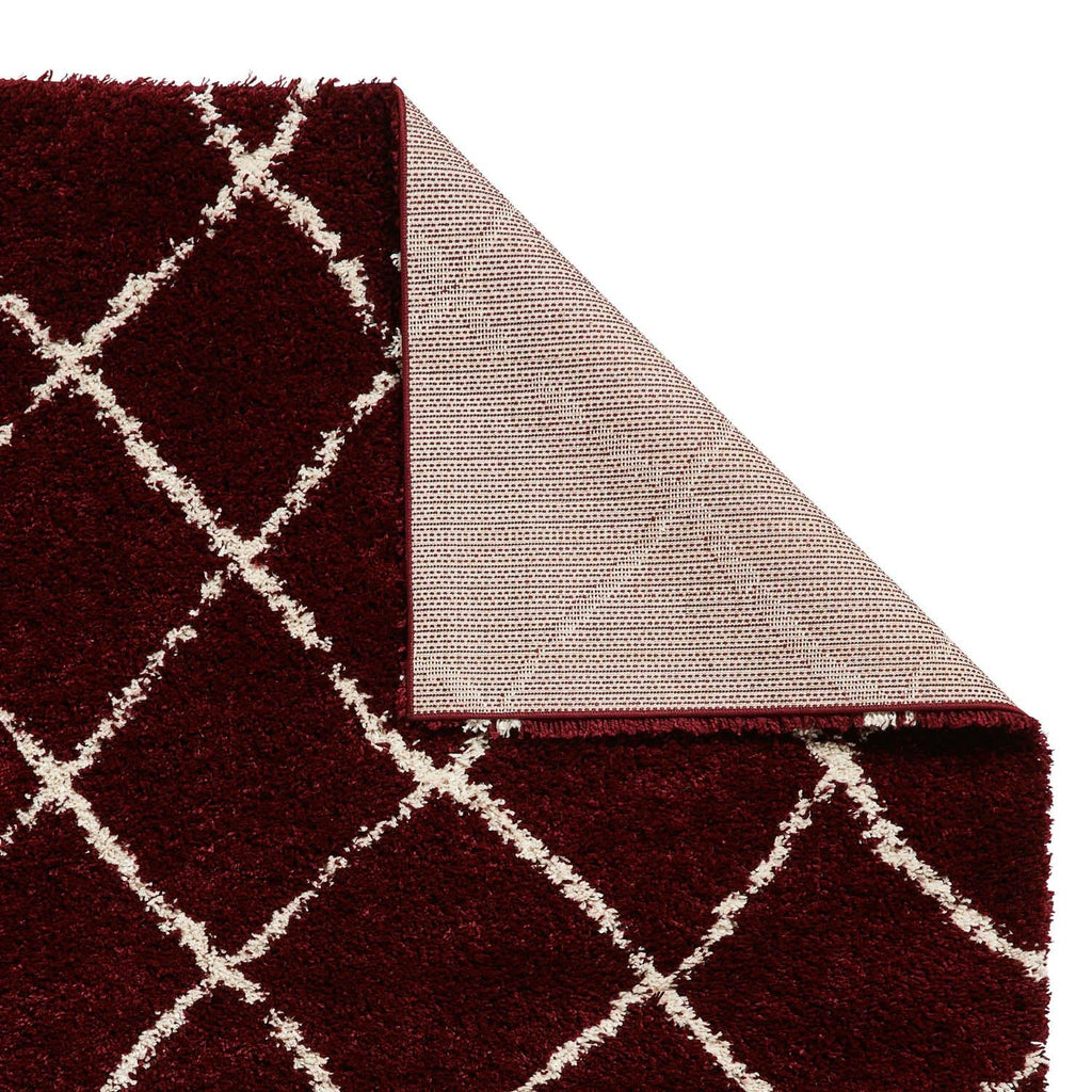 Scandi Berber G257 Red/Cream Rug