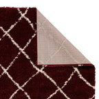 Scandi Berber G257 Red/Cream Rug