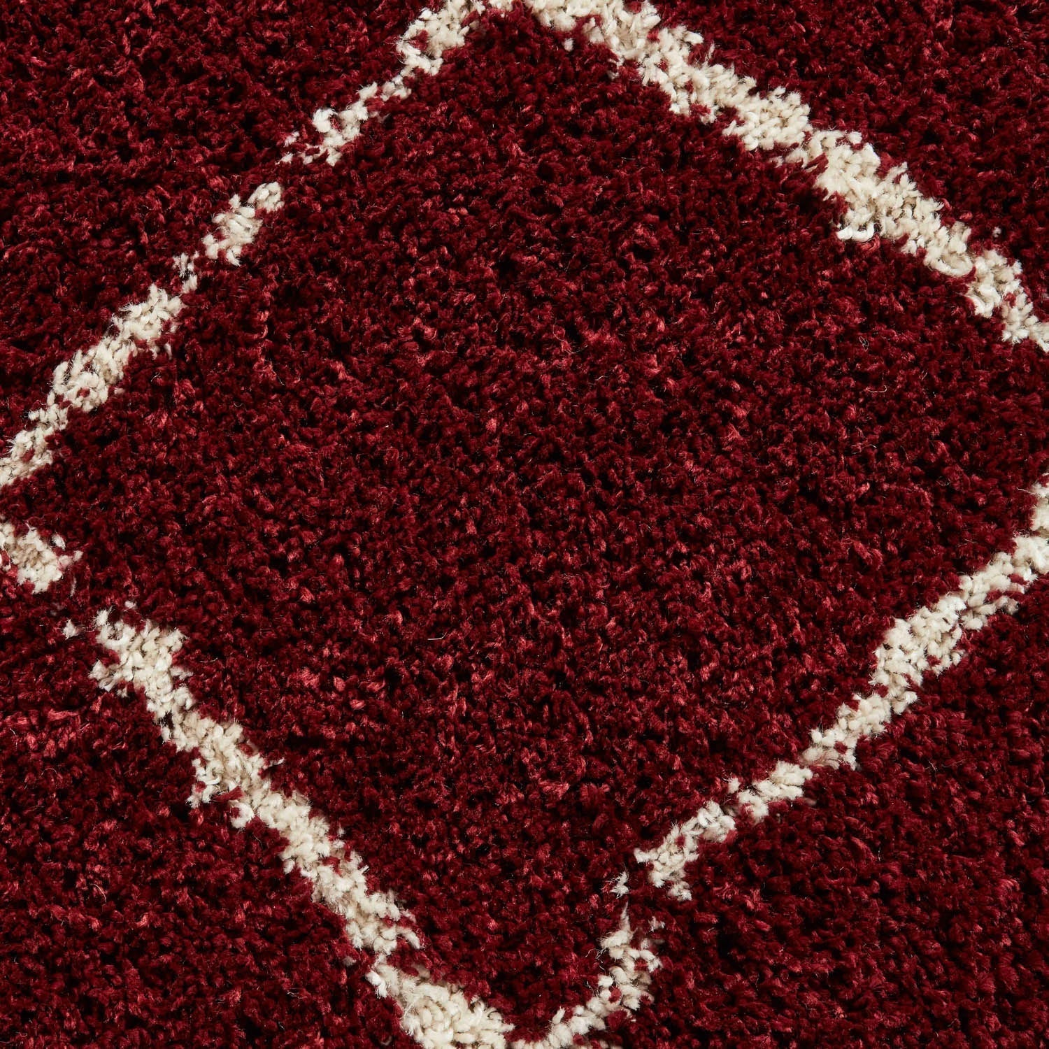 Scandi Berber G257 Red/Cream Rug