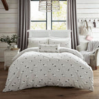 Sophie Allport Sheep Oatmeal Brushed Cotton Duvet Set