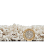 Sierra 9000 Cream Shaggy Rug