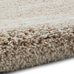 Sierra 9000 Cream Shaggy Rug