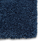Sierra 9000 Dark Blue Shaggy Rug
