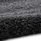 Sierra 9000 Dark Grey Shaggy Rug