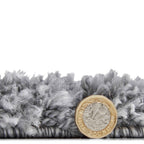 Sierra 9000 Grey Shaggy Rug