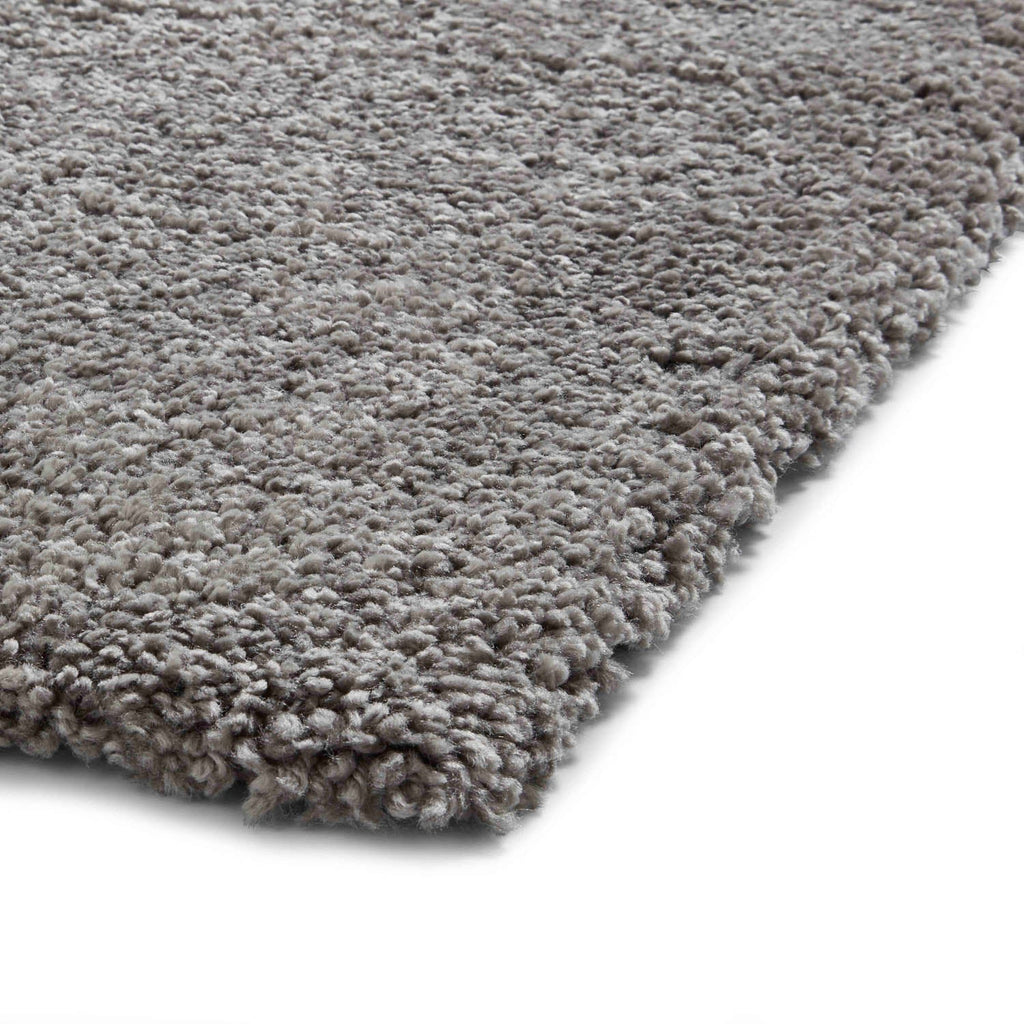 Sierra 9000 Pebble Grey Shaggy Rug