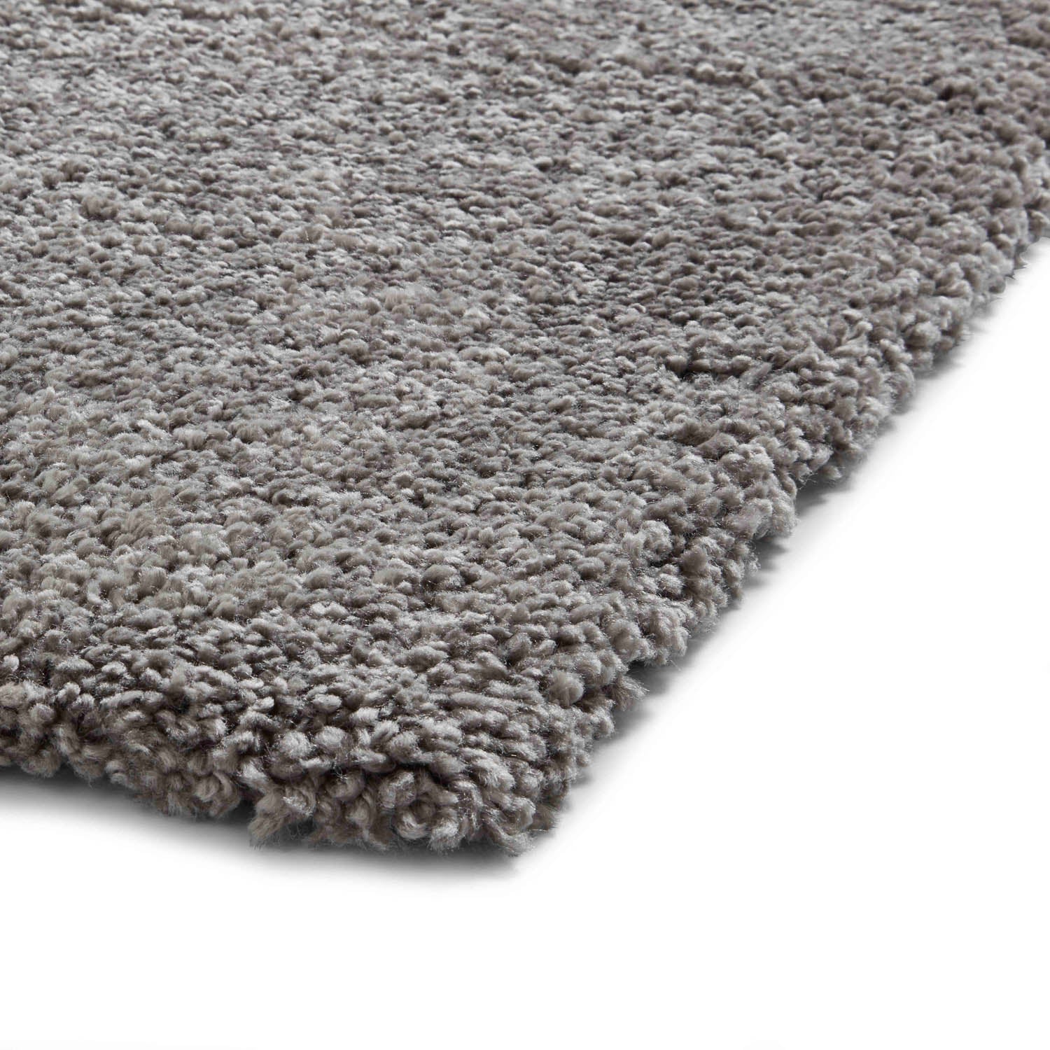 Sierra 9000 Pebble Grey Shaggy Rug