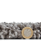 Sierra 9000 Pebble Grey Shaggy Rug