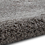 Sierra 9000 Pebble Grey Shaggy Rug