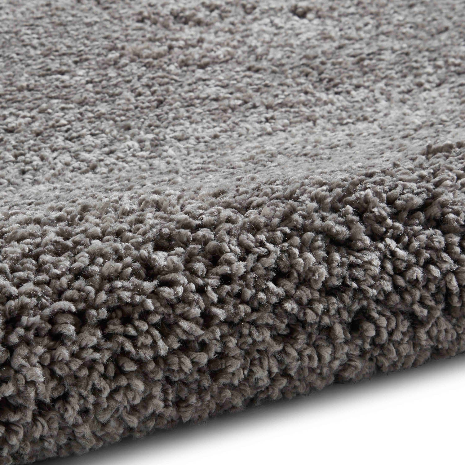 Sierra 9000 Pebble Grey Shaggy Rug
