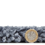 Sierra 9000 Slate Grey Shaggy Rug