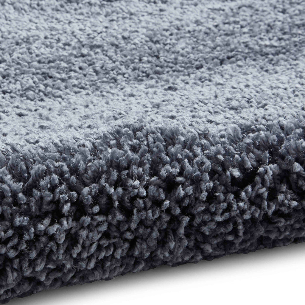Sierra 9000 Slate Grey Shaggy Rug