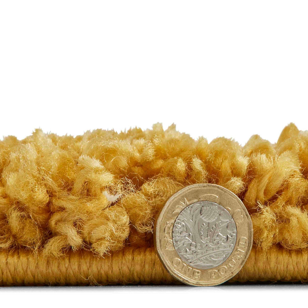 Sierra 9000 Yellow Shaggy Rug