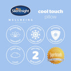 Silentnight Wellbeing Cool Touch Pillow - Medium Support