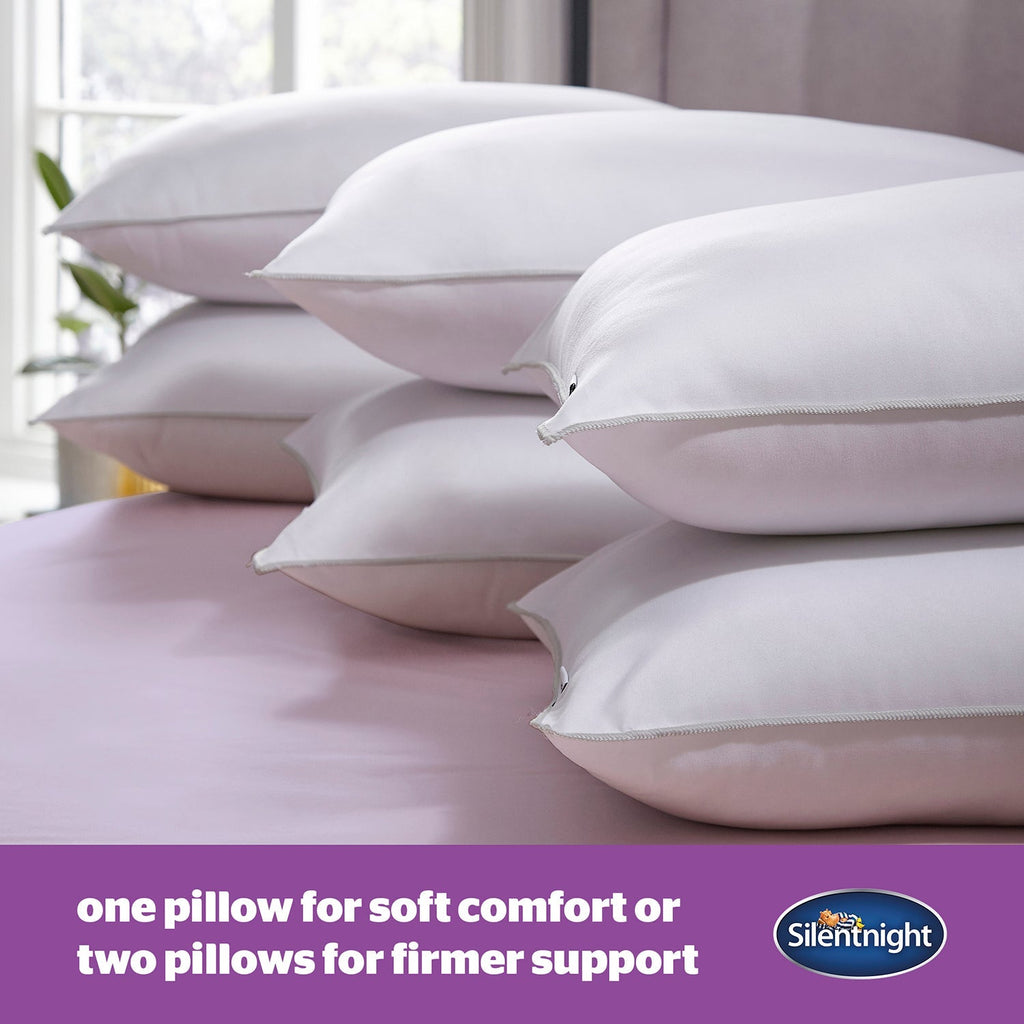Silentnight Deep Sleep Pillows (6 Pack) - Medium Support