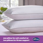Silentnight Deep Sleep Pillow Pair - Medium Support