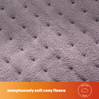 Silentnight Grey Comfort Control Luxury Heated Throw