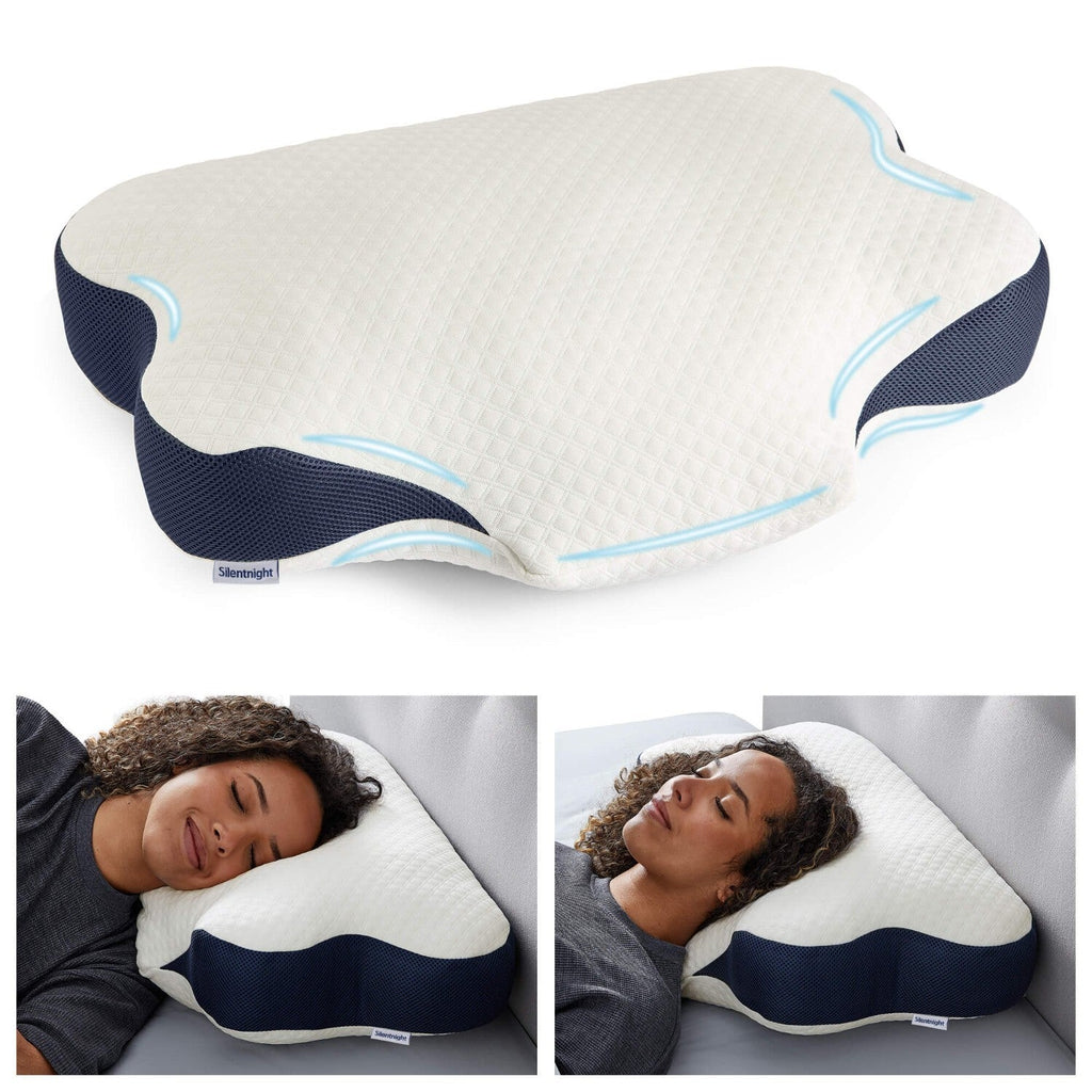 Silentnight Sleep Therapy Neck Support Butterfly Pillow