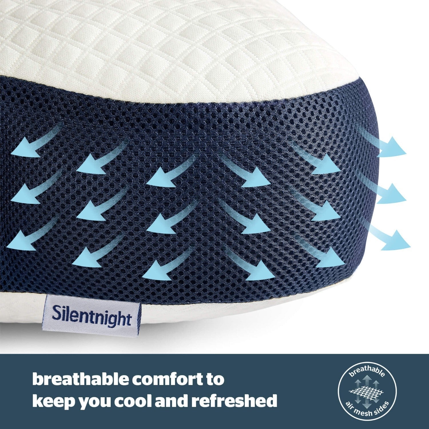 Silentnight Sleep Therapy Neck Support Butterfly Pillow