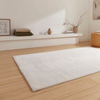 Snug Rug Cream Plain Shaggy Rug