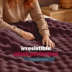 Silentnight Snugsie Berry Bubble Fleece