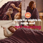 Silentnight Snugsie Berry Bubble Fleece