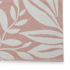 Catherine Lansfield Sorral Leaves Rose Rug