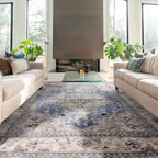 Sovereign Blue Medallion Rug