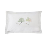 Sophie Allport Spring Cottage Green 200TC Cotton Oxford Pillowcase Pair