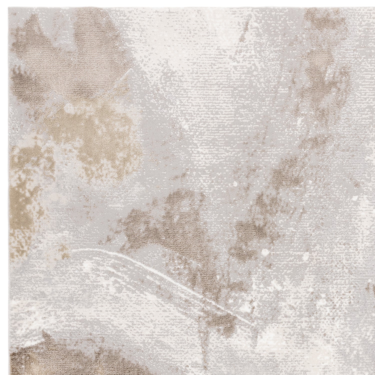 Stellar ST02 Abstract Beige Rug